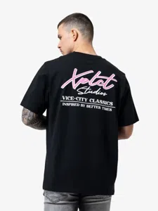 XPLCT Vice T-Shirt Heren Zwart - Maat XS - Kleur: Zwart | Soccerfanshop