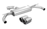 Remus uitlaat passend voor Volkswagen Golf VII / Seat Leon 2.0 TSi - Zilver / Carbon 95601715009552130000002698CR