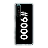 #9000: Sony Xperia 5 III Transparant Hoesje