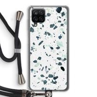 Terrazzo N°2: Samsung Galaxy A12 Transparant Hoesje met koord