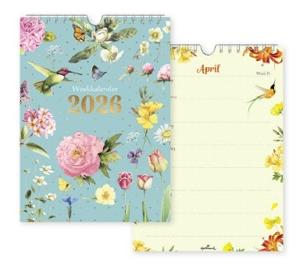 Marjolein Bastin Weekkalender 2026 Blauw