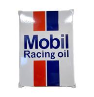 Mobil Racing Oil Emaille Bord- 42 x 31cm Mobil Racing Oil Emaille Bord- 42 x 31cm