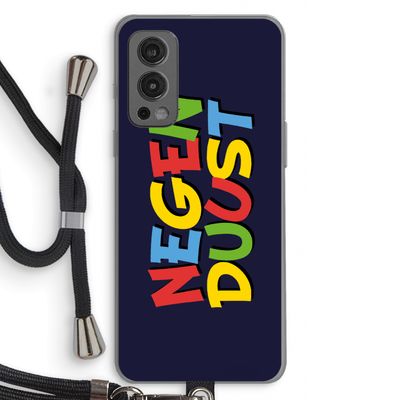90's One: OnePlus Nord 2 5G Transparant Hoesje met koord