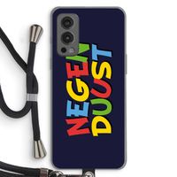 90's One: OnePlus Nord 2 5G Transparant Hoesje met koord