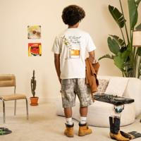 Quotrell Salud T-shirt Th42547 Print T-shirts 2946 Off White/green