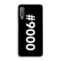 #9000: Samsung Galaxy A7 (2018) Transparant Hoesje