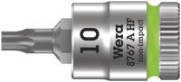 Wera 8767 A HF TORX® Zyklop Bit/dop-combinatie met 1/4" Aandrijving met Vasthoudfunctie, TX 10 x 28 mm - 1 stuk(s) - 05003362001
