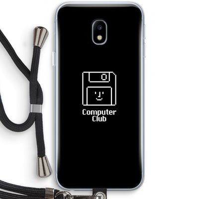 Hello: Samsung Galaxy J3 (2017) Transparant Hoesje met koord