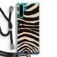 Arizona Zebra: Huawei P30 Pro Transparant Hoesje met koord
