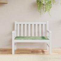 VidaXL Tuinbankkussen 120x50x4 cm oxford stof bladpatroon