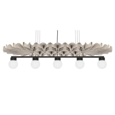Buzzi Space - BuzziPleat Edel Long Quintet LED Globe/Spot Hanglamp