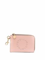 Stella McCartney pochette zippée à logo - Rose