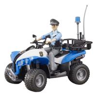 Bruder bworld politie quad met agente 1:16