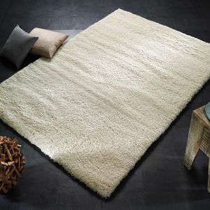 Vloerkleed Lobby Shaggy - Creme