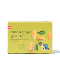 HEMA Groene Thee Limoen En Gember - 20 Stuks