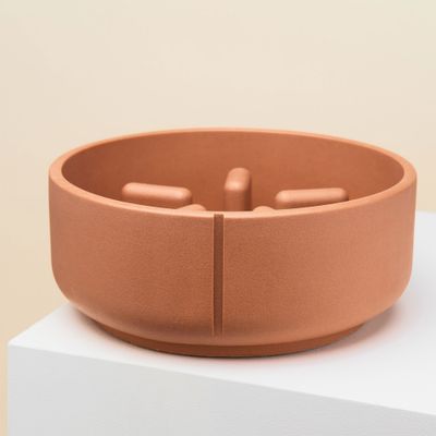 pino Hondenvoerbak Slow Feeder, foxy terra solid, Maat: L