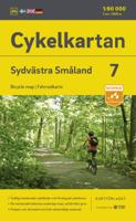 Fietskaart 7 Cykelkartan Sydvästra Småland - zuidwest Smaland | Norstedts