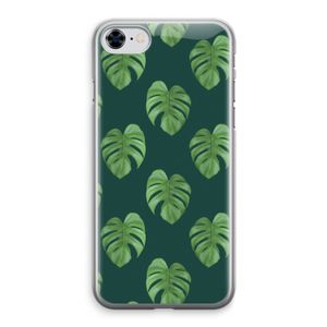 Monstera leaves: iPhone 8 Transparant Hoesje