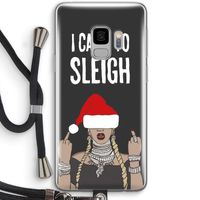 Came To Sleigh: Samsung Galaxy S9 Transparant Hoesje met koord