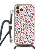 Planets Space: iPhone 11 Pro Transparant Hoesje met koord Planets Space: iPhone 11 Pro Transparant Hoesje met koord
