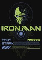 Poster Marvel - Iron Man - Glow in the Dark 50x70cm