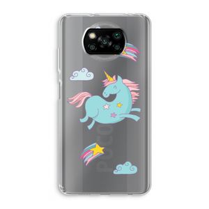 Vliegende eenhoorn: Xiaomi Poco X3 NFC Transparant Hoesje