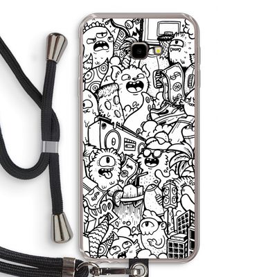 Vexx City #2: Samsung Galaxy J4 Plus Transparant Hoesje met koord