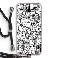 Vexx City #2: Samsung Galaxy J4 Plus Transparant Hoesje met koord