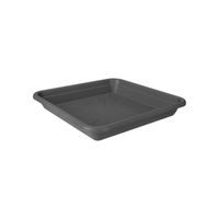 Elho universal saucer square 35 anthracite - thumbnail