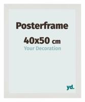 Posterlijst 40x50cm Wit Mat MDF Parma