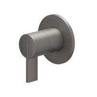 Afbouwdeel IVY Pact 2-Weg Stop-Omstel Geborsteld Metal Black PVD IVY
