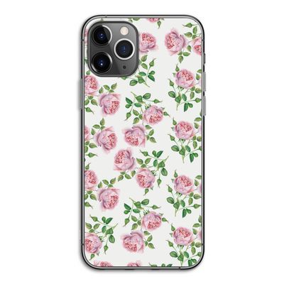 Kleine roosjes: iPhone 11 Pro Transparant Hoesje