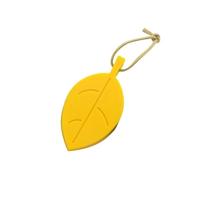 2 stuks Creative Leaf silicone deur stop kind anti-pinch veiligheid deur crash pad (geel)