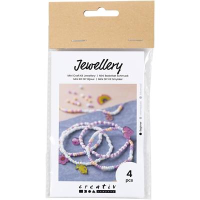 Creativ Company Mini hobbyset sieraden, krimpfolie armbanden, 1 doos