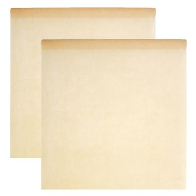 Feest tafelkleed op rol - 2x - ivoor wit - 120 cm x 10 m - non woven polyester