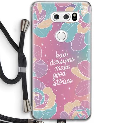 Good stories: LG V30 Transparant Hoesje met koord