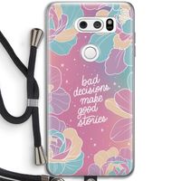 Good stories: LG V30 Transparant Hoesje met koord
