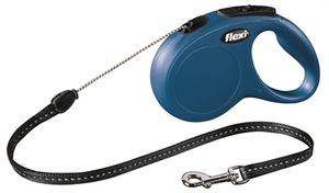 Flexi rollijn cord blauw