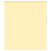 Rolgordijn 140x150 cm verduisterend stofbreedte 136,6 cm geel