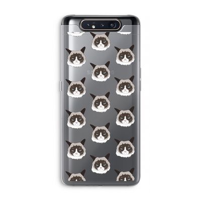 It's a Purrr Case: Samsung Galaxy A80 Transparant Hoesje