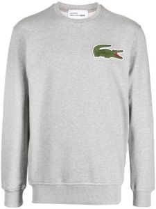 Comme Des Garçons Shirt x Lacoste sweat à patch logo - Gris