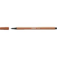 Viltstift STABILO Pen 68/75 medium sienna | 10 stuks