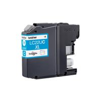 Brother LC22UC inktcartridge 1 stuk(s) Origineel Hoog (XL) rendement Cyaan