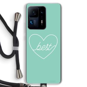Best heart pastel: Xiaomi Mi Mix 4 Transparant Hoesje met koord