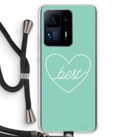Best heart pastel: Xiaomi Mi Mix 4 Transparant Hoesje met koord