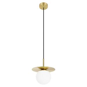 Stars of Light Glazen hanglamp Arenales - Ø 18cm - goud 39952