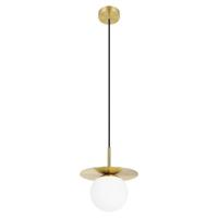 Stars of Light Glazen hanglamp Arenales - Ø 18cm - goud 39952