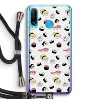 Sushi time: Huawei P30 Lite Transparant Hoesje met koord