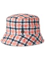 Maison Michel Axel tweed bucket hat - Rose