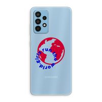 Run The World: Samsung Galaxy A52 Transparant Hoesje